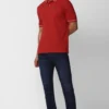 PETER ENGLAND Men Solid Polo Neck Polycotton T-Shirt